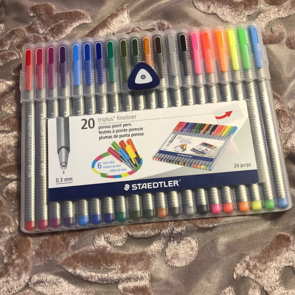 colorful pens